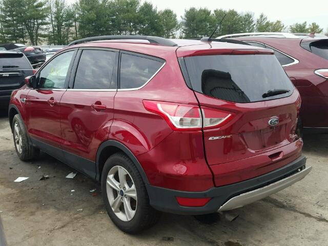 1FMCU9GXXGUC48327 - 2016 FORD ESCAPE SE MAROON photo 3