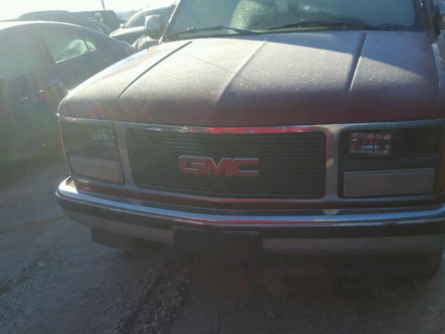 2GTEK19K7N1518564 - 1992 GMC SIERRA K15 RED photo 7