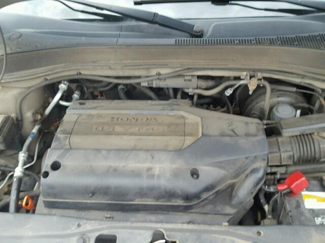 2HKYF18733H575810 - 2003 HONDA PILOT EXL TAN photo 7