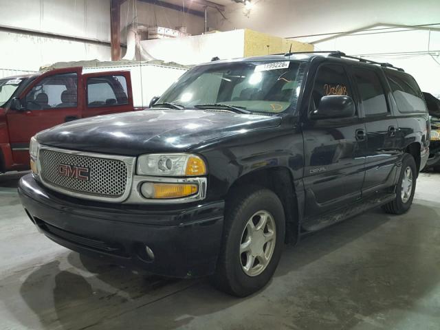 1GKFK66U15J216768 - 2005 GMC YUKON XL D BLACK photo 2