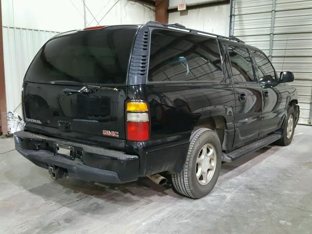 1GKFK66U15J216768 - 2005 GMC YUKON XL D BLACK photo 4