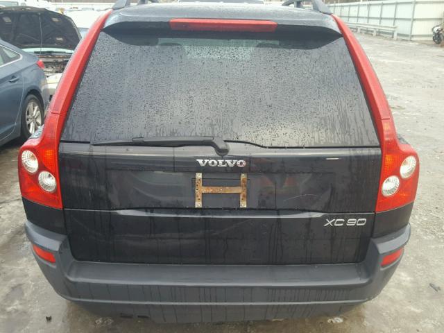 YV1CN59H641035463 - 2004 VOLVO XC90 BLACK photo 10