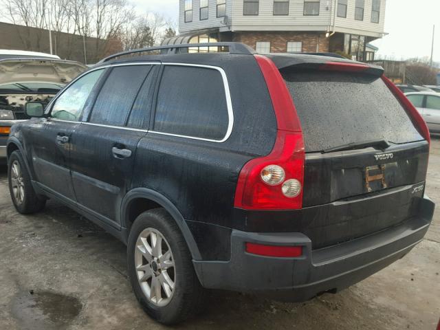 YV1CN59H641035463 - 2004 VOLVO XC90 BLACK photo 3