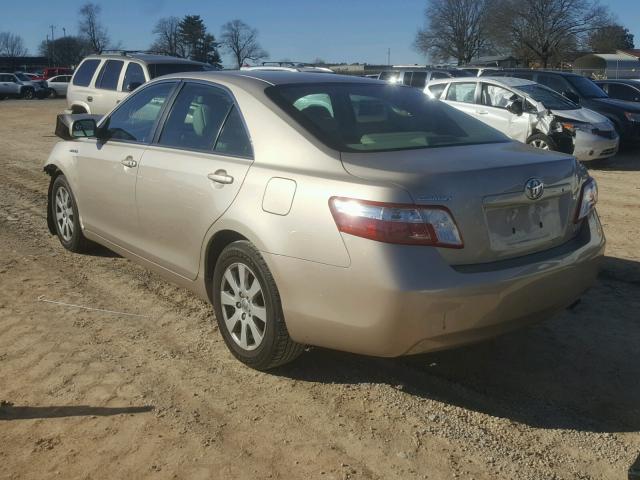 4T1BB46K47U001833 - 2007 TOYOTA CAMRY NEW BEIGE photo 3