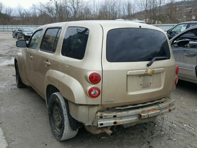 3GNDA13D68S546283 - 2008 CHEVROLET HHR LS 金色 照片 3