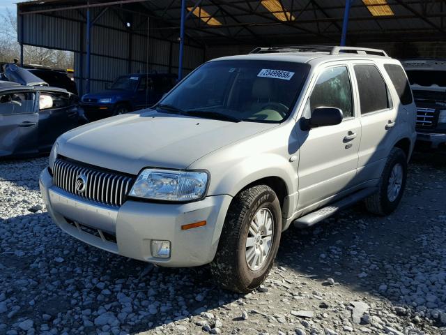 4M2CU81147KJ08346 - 2007 MERCURY MARINER LU WHITE photo 2