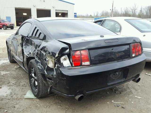 1ZVHT82H175217207 - 2007 FORD MUSTANG GT BLACK photo 3