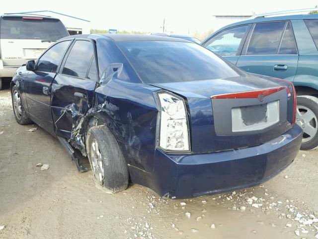 1G6DM57N930168568 - 2003 CADILLAC CTS BLUE photo 3