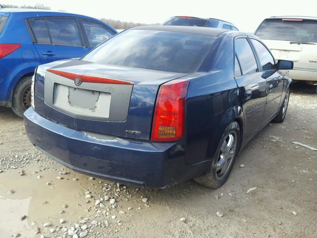 1G6DM57N930168568 - 2003 CADILLAC CTS BLUE photo 4