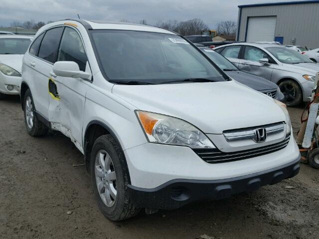 JHLRE48787C077891 - 2007 HONDA CR-V EXL WHITE photo 1