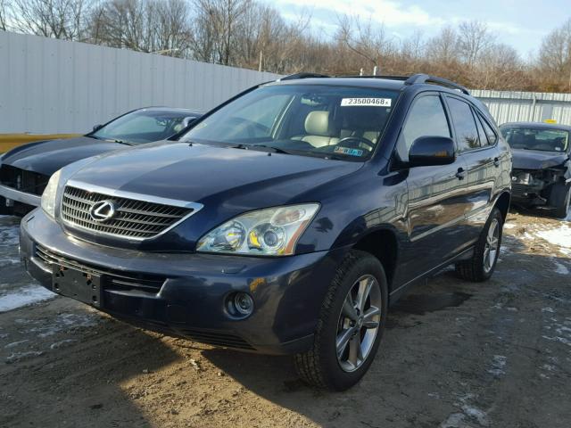 JTJHW31U860026680 - 2006 LEXUS RX 400 BLUE photo 2