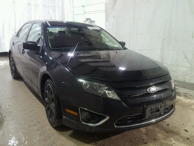 3FAHP0HA7AR283029 - 2010 FORD FUSION SE BLACK photo 1