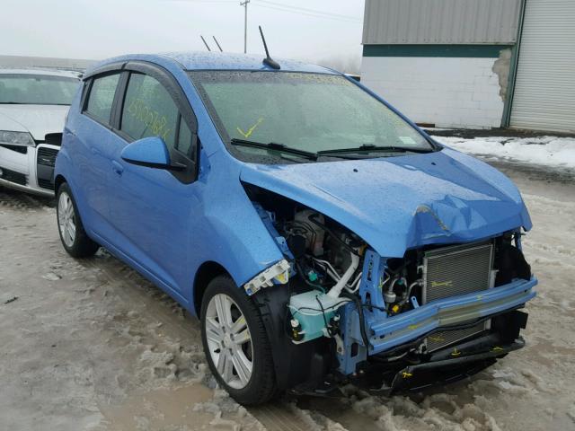 KL8CD6S93DC507746 - 2013 CHEVROLET SPARK 1LT BLUE photo 1