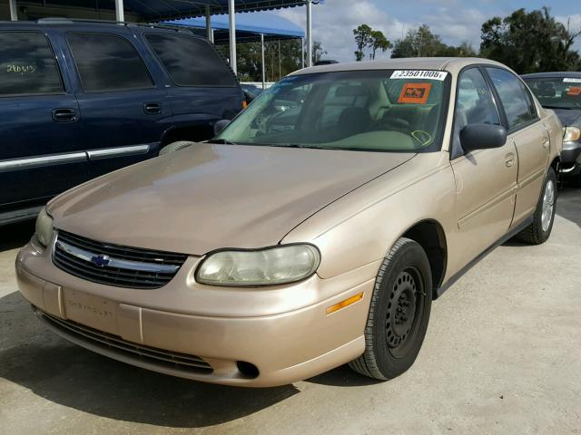 1G1ND52J32M555610 - 2002 CHEVROLET MALIBU GOLD photo 2