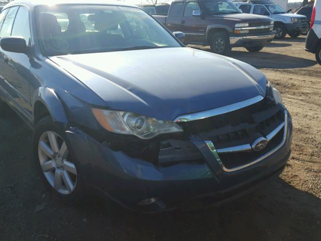 4S4BP61C187314674 - 2008 SUBARU OUTBACK 2. BLUE photo 9