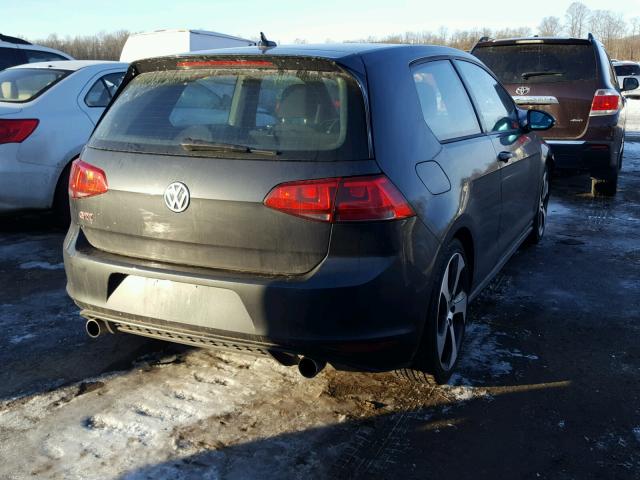 3VWY47AU3GM012682 - 2016 VOLKSWAGEN GTI S/SE GRAY photo 4