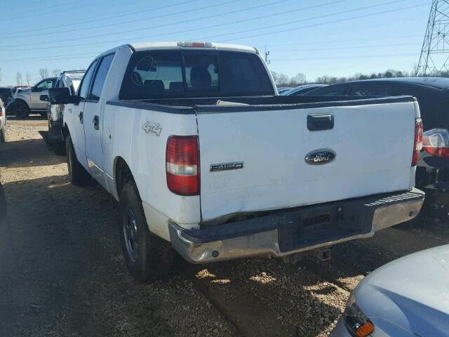 1FTRW14WX8FB59756 - 2008 FORD F150 SUPER WHITE photo 3