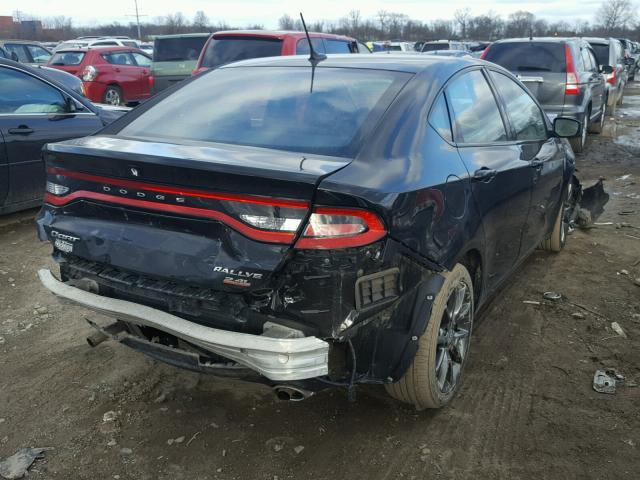 1C3CDFBB5ED910136 - 2014 DODGE DART SXT BLACK photo 4