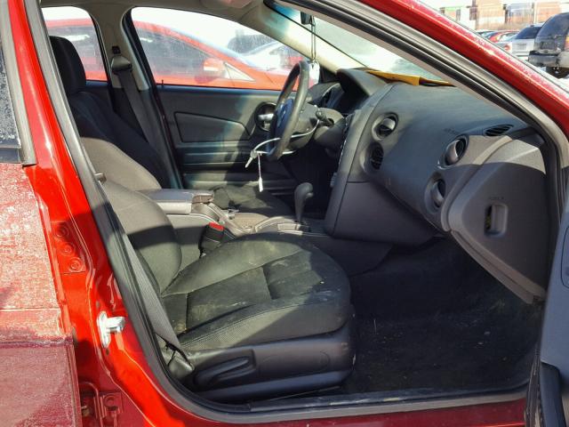 2G2WP552071148228 - 2007 PONTIAC GRAND PRIX RED photo 5