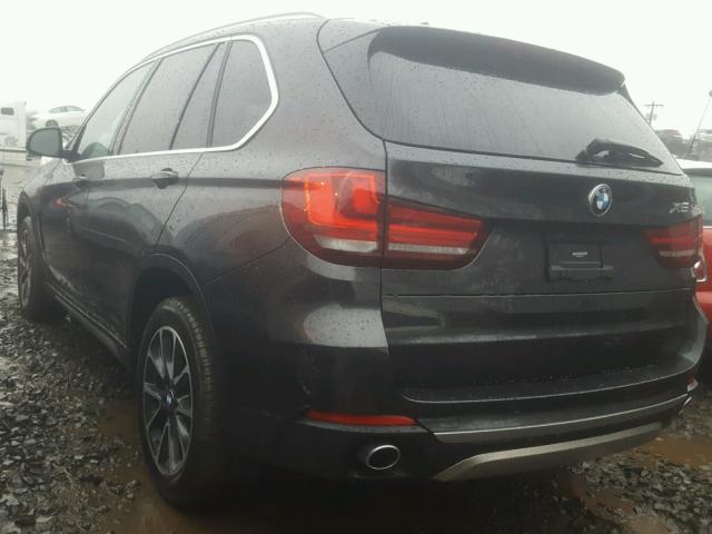 5UXKS4C38H0U04772 - 2017 BMW X5 XDRIVE3 BLACK photo 3