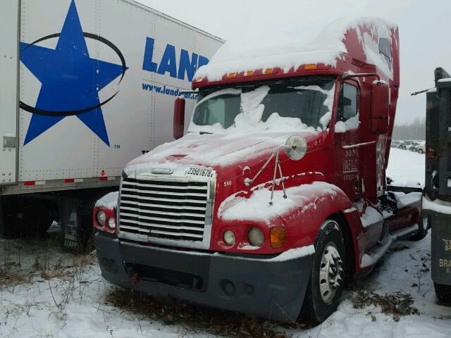 1FUJBBCKX6LU58510 - 2006 FREIGHTLINER CONVENTION RED photo 2