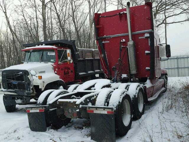 1FUJBBCKX6LU58510 - 2006 FREIGHTLINER CONVENTION RED photo 4