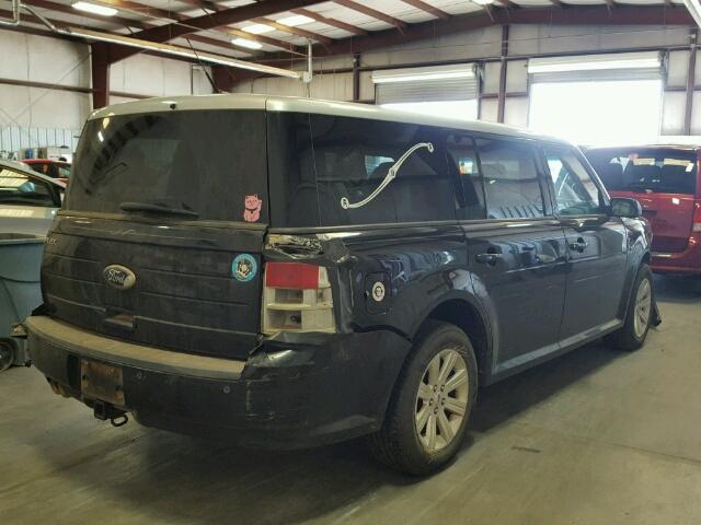 2FMGK5BC7CBD09413 - 2012 FORD FLEX SE BLACK photo 4