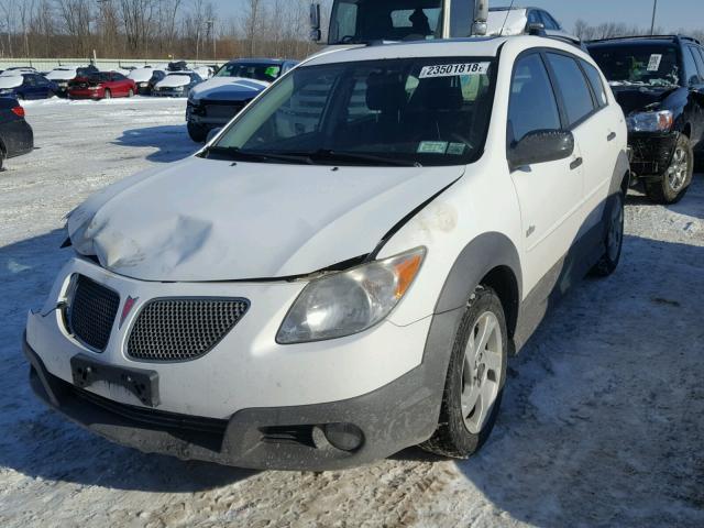 5Y2SL65807Z420364 - 2007 PONTIAC VIBE WHITE photo 2