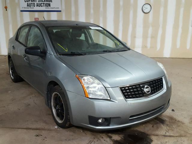 3N1AB61E98L694703 - 2008 NISSAN SENTRA 2.0 GRAY photo 1