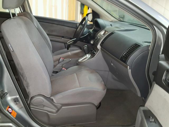 3N1AB61E98L694703 - 2008 NISSAN SENTRA 2.0 GRAY photo 5