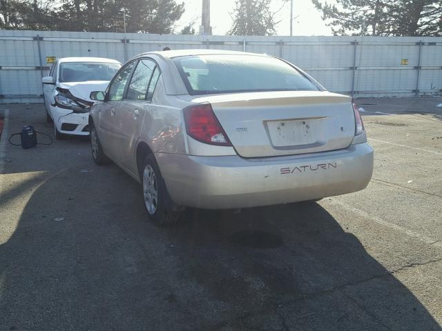 1G8AJ52F05Z122760 - 2005 SATURN ION LEVEL BEIGE photo 3