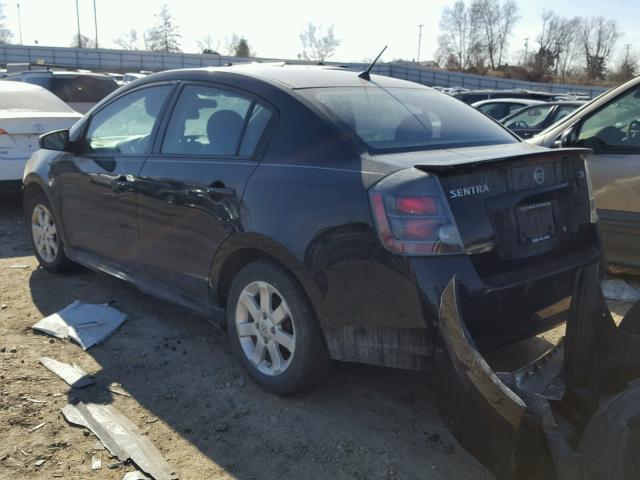 3N1AB6AP9BL669552 - 2011 NISSAN SENTRA 2.0 BLACK photo 3