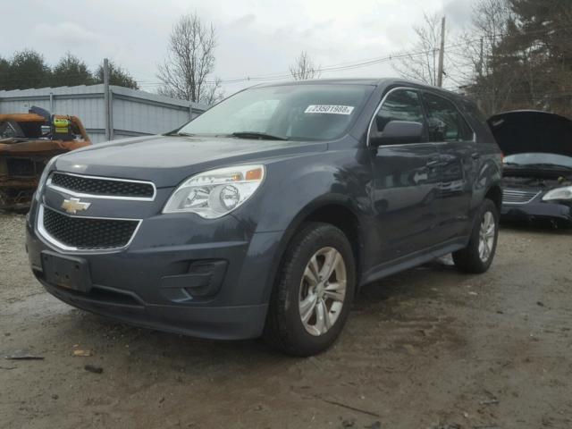 2GNALBEC5B1151103 - 2011 CHEVROLET EQUINOX LS GRAY photo 2