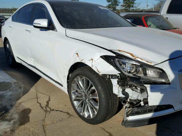 KMHGN4JE4FU104344 - 2015 HYUNDAI GENESIS 3. WHITE photo 9