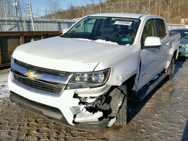 1GCGSCE3XG1147878 - 2016 CHEVROLET COLORADO L WHITE photo 2