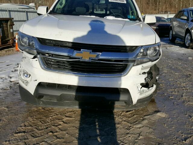 1GCGSCE3XG1147878 - 2016 CHEVROLET COLORADO L WHITE photo 9
