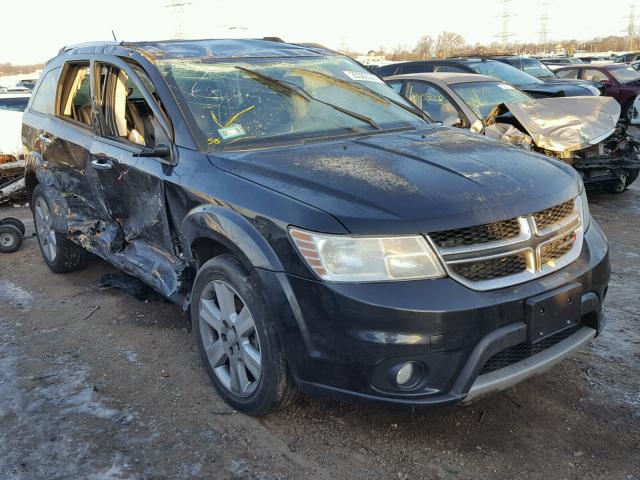 3C4PDCDG4DT608060 - 2013 DODGE JOURNEY CR BLACK photo 1