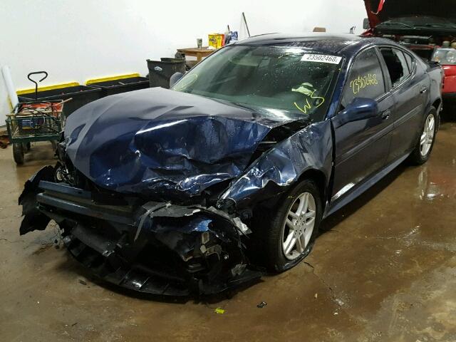 2G2WR554571170737 - 2007 PONTIAC GRAND PRIX Mavi foto 2