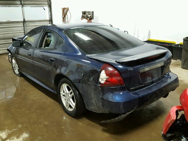 2G2WR554571170737 - 2007 PONTIAC GRAND PRIX Mavi foto 3