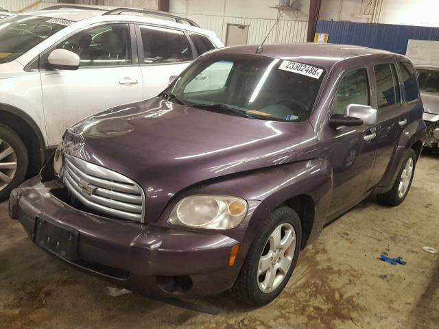 3GNDA23D57S573060 - 2007 CHEVROLET HHR LT PURPLE photo 2