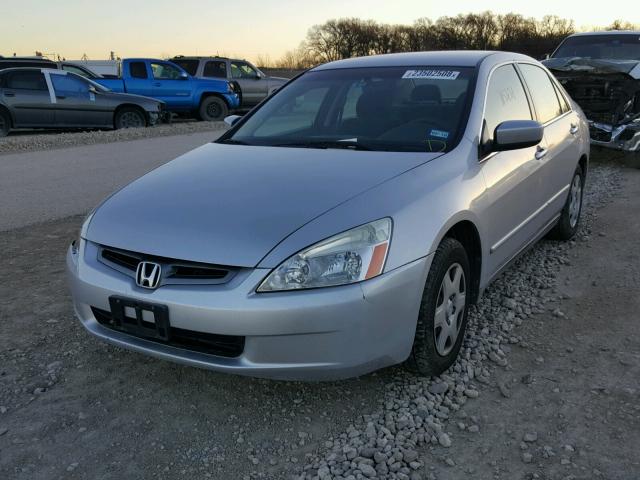 1HGCM56465A072624 - 2005 HONDA ACCORD LX SILVER photo 2