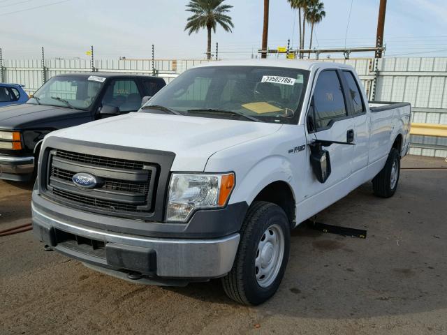 1FTFX1EF8EKG35424 - 2014 FORD F150 SUPER WHITE photo 2