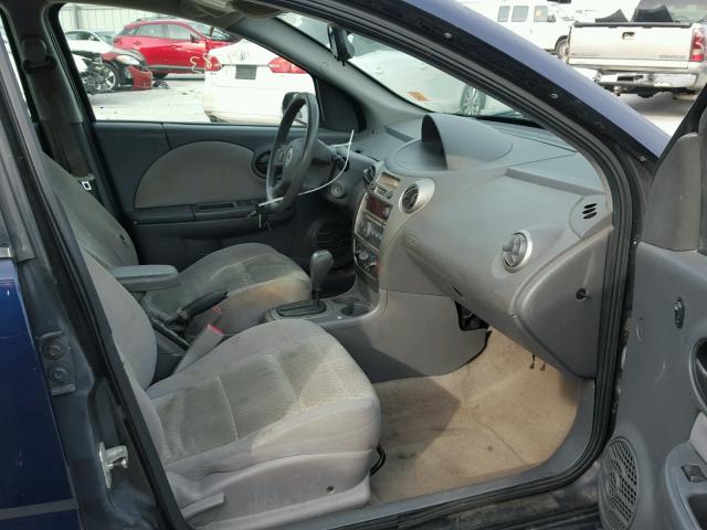 1G8AJ55F67Z105329 - 2007 SATURN ION LEVEL BLUE photo 5