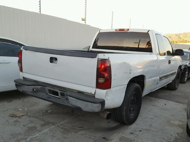 2GCEC19V131212139 - 2003 CHEVROLET SILVERADO WHITE photo 4