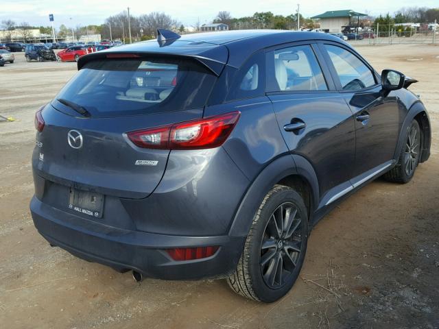 JM1DKBD79G0107931 - 2016 MAZDA CX-3 GRAND GRAY photo 4