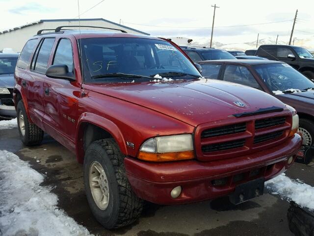 1B4HS28Y0WF135713 - 1998 DODGE DURANGO RED photo 1