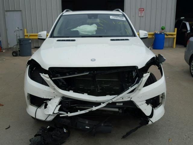 4JGDA5JB6EA326491 - 2014 MERCEDES-BENZ ML 350 WHITE photo 7