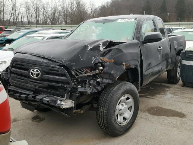 5TFSX5EN1HX053749 - 2017 TOYOTA TACOMA ACC BLACK photo 2