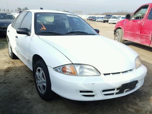 1G1JF524817112577 - 2001 CHEVROLET CAVALIER L WHITE photo 1