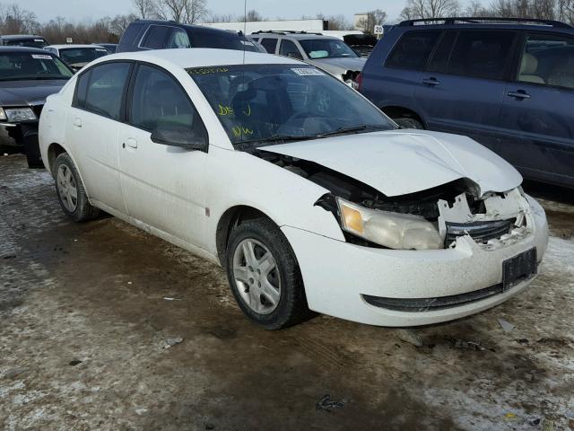 1G8AJ55F06Z186648 - 2006 SATURN ION LEVEL WHITE photo 1